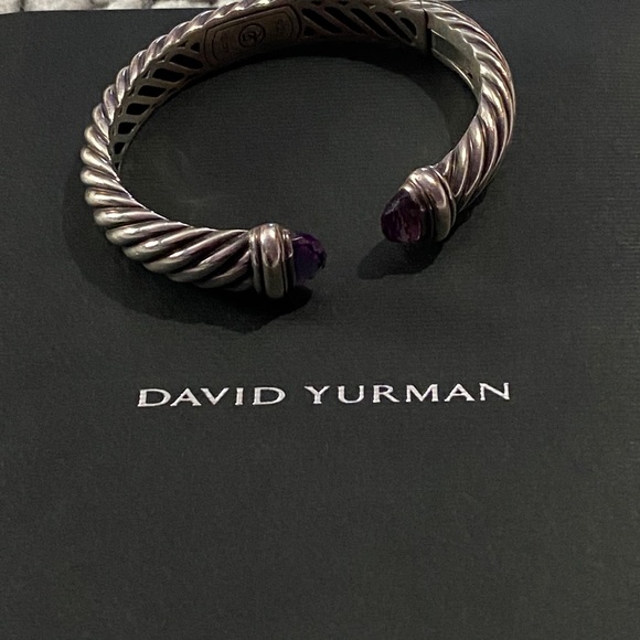 David Yurman amethyst waverly bracelet - Picture 1 of 5